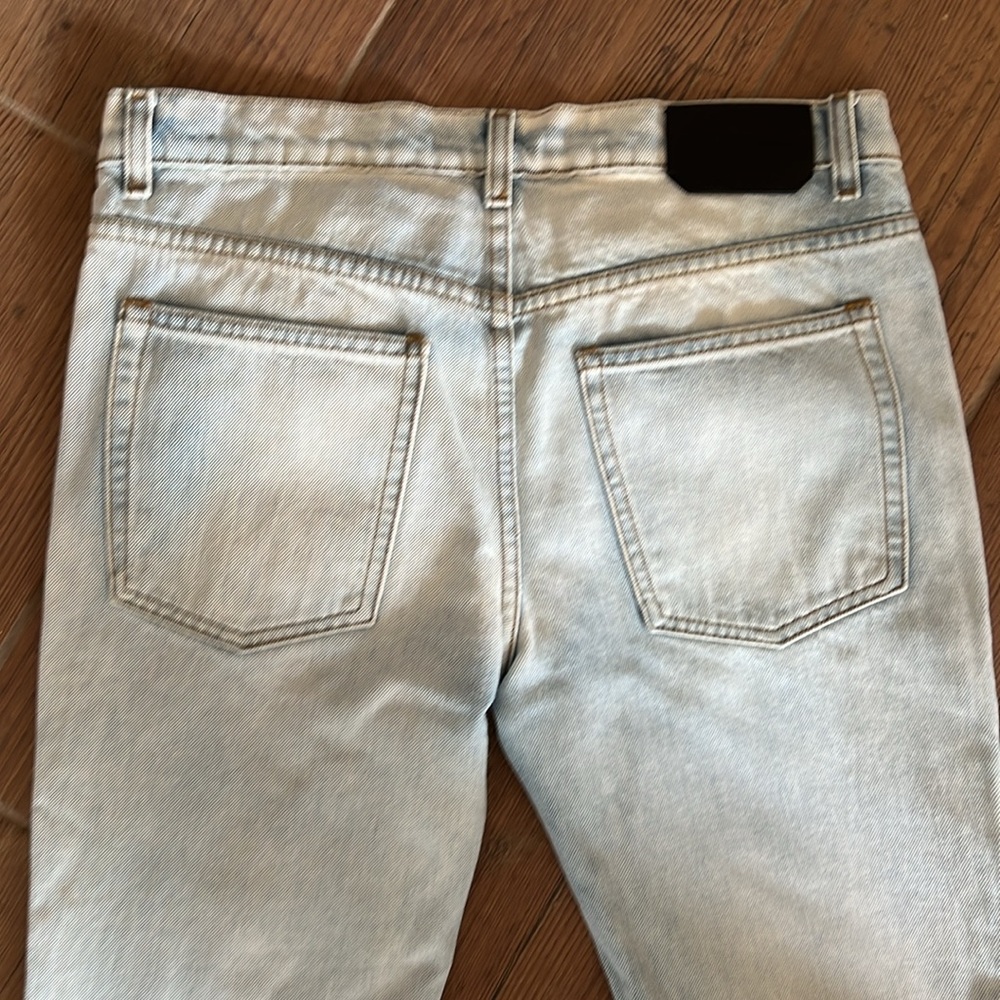 Proenza schouler light wash straight denim jeans - Picture 2 of 8